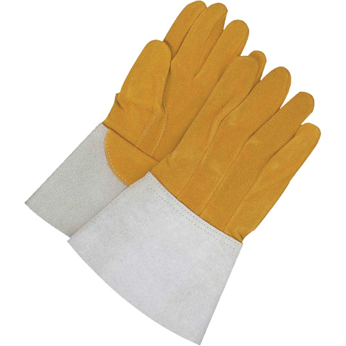 Gants de soudage &agrave; l'arc TIG Gander Brand, Cuir de daim refendu, Taille T-Grand Nuna Depot Inc.