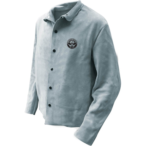 Veste de soudeur, Cuir, 5T-Grand, Gris Nuna Depot Inc.