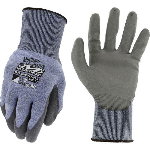 SpeedKnit B2 Cut-Resistant Gloves, Size Medium/8, 15 Gauge, Polyurethane Coated, HPPE Shell, ASTM ANSI Level A2/EN 388 Level B Nuna Depot Inc.