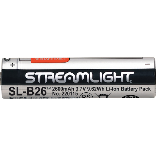 Bloc-piles rechargeable par port USB SL-B26, 18650, 3,7 V Nuna Depot Inc.