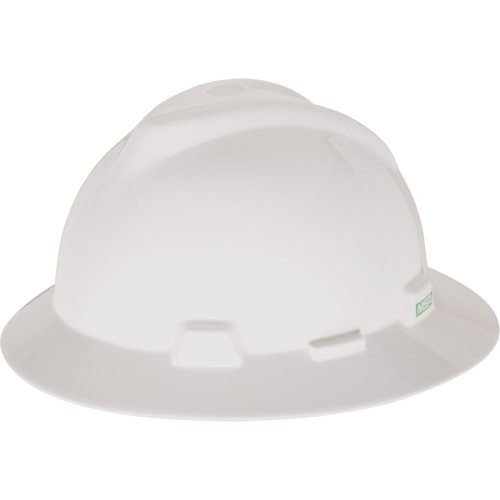 V-Gard&reg; Slotted Full-Brim Hardhat, Pinlock Suspension, Non-Vented Nuna Depot Inc.