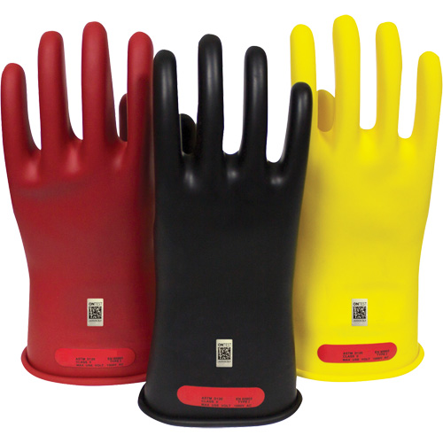 Arcguard Rubber Voltage Gloves, Size 8, 10" L Nuna Depot Inc.