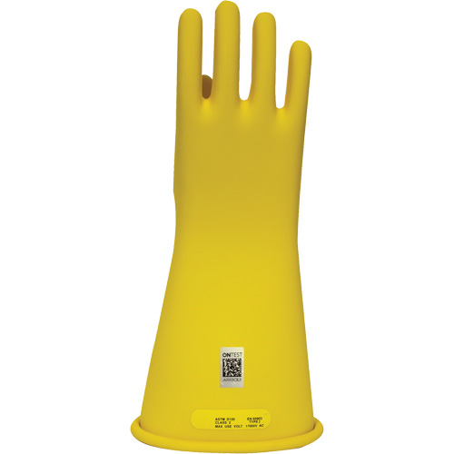 Arcguard Rubber Voltage Gloves, Size 8, 10" L Nuna Depot Inc.