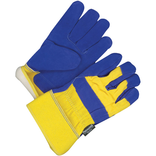 Gants d'ajusteur traditionnels, Taille unique, Paume en Cuir refendu, Doublure en Thinsulate Nuna Depot Inc.