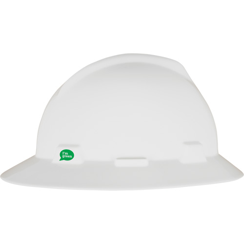 V-Gard&reg; GREEN Slotted Full Brim Hard Hat, Meets CSA Type 1, Ratchet Suspension Nuna Depot Inc.
