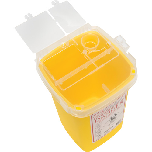 Contenant pour objets pointus et tranchants, Capacit&eacute; de 1 L Nuna Depot Inc.
