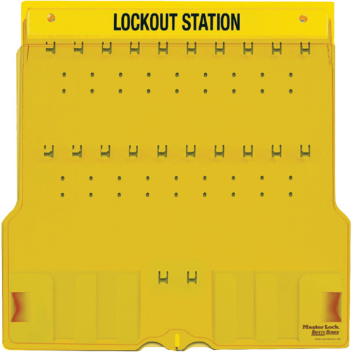 Trilingual Covered Lock Station, None Padlocks, 20 Padlock Capacity, Padlocks Not Included Nuna Depot Inc.