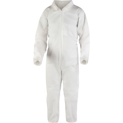 Premium Coveralls, 3X-Large, White, Microporous Nuna Depot Inc.