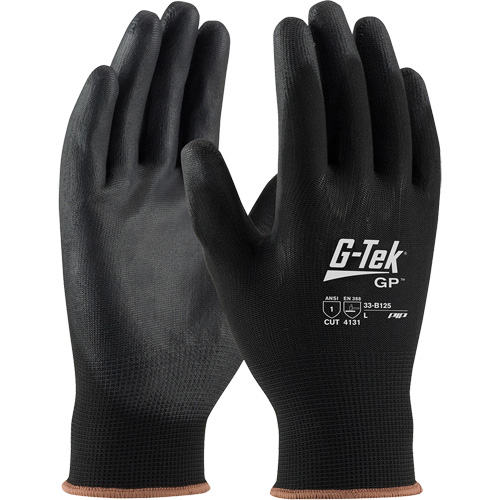 Gants enduits G-Tek GP, Petit, R&ecirc;vetement Polyur&eacute;thane, Calibre 13, Enveloppe en Nylon Nuna Depot Inc.