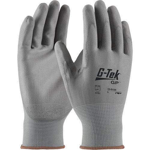 Gants enduits G-Tek GP, 2T-Grand, R&ecirc;vetement Polyur&eacute;thane, Calibre 13, Enveloppe en Nylon Nuna Depot Inc.