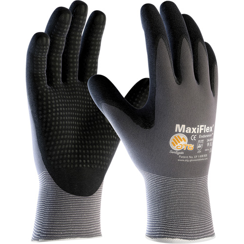 Gants enduits ATG MaxiFlex Endurance, Petit, R&ecirc;vetement Mousse de nitrile, Calibre 15, Enveloppe en Nylon/Lycra Nuna Depot Inc.