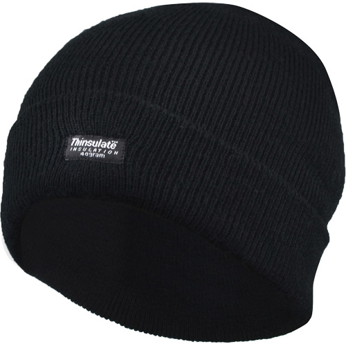 Lined Cuff Tuque, Thinsulate Lining, One Size, Black Nuna Depot Inc.