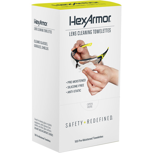 Lingettes nettoyantes pour verres, Paquet de 100 Nuna Depot Inc.