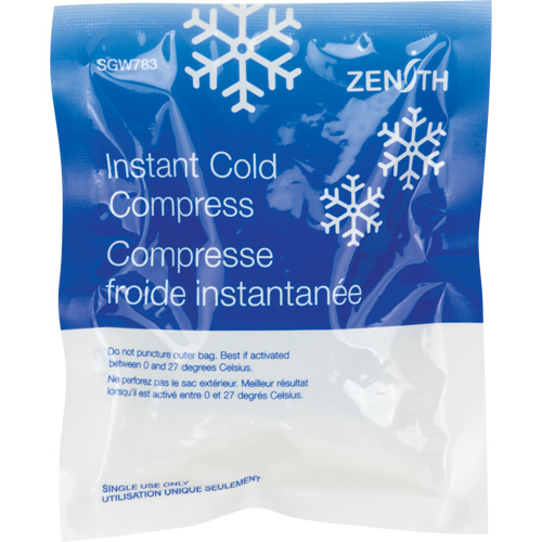 Instant Compress, Cold, Single Use, 5" x 6" Nuna Depot Inc.