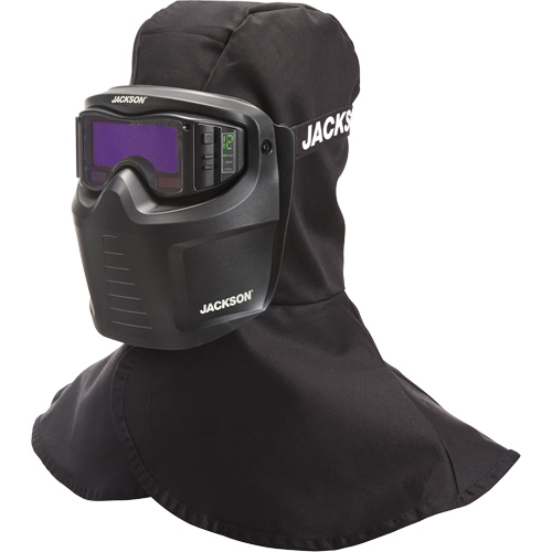 Masque de soudage Rebel ADF, 3,5" lo x 1,3" la Champ de vision, Teinte 3/5-12, Noir Nuna Depot Inc.