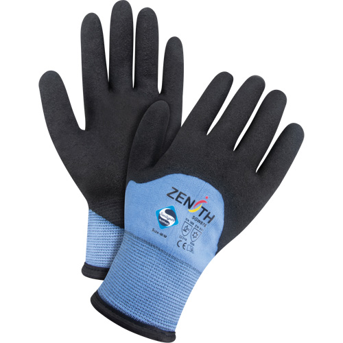 Gants enduits ZX-30° de premi&egrave;re qualit&eacute;, T-Grand, R&ecirc;vetement Mousse de PVC, Calibre 15, Enveloppe en Nylon Nuna Depot Inc.