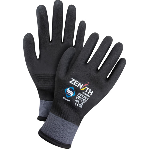 Gants enduits ZX-30° de premi&egrave;re qualit&eacute;, T-Grand, R&ecirc;vetement Mousse de PVC, Calibre 15, Enveloppe en Nylon Nuna Depot Inc.