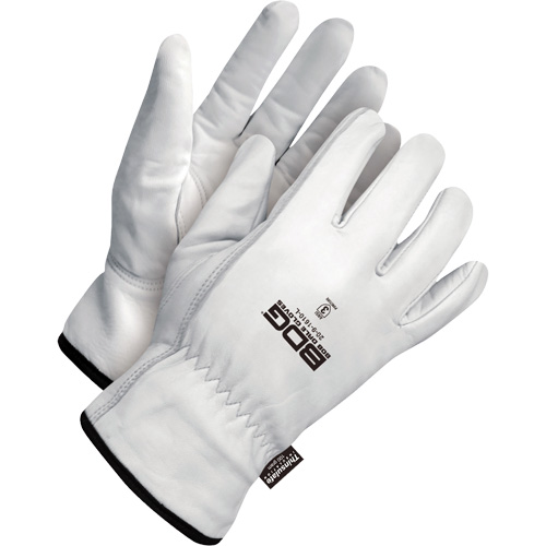 Classic Puncture Resistant Driver Gloves, Large, Grain Goatskin Palm, Thinsulate Inner Lining Nuna Depot Inc.