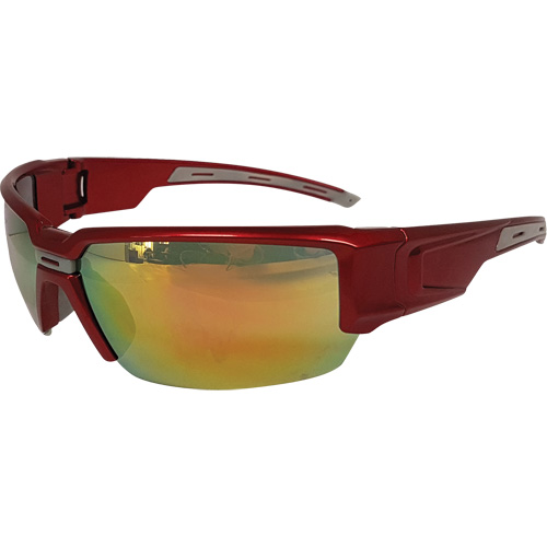 Lunettes de s&eacute;curit&eacute; Hartley, Lentille Rouge, R&eacute;pond ou surpasse la norme CSA Z94.3 Nuna Depot Inc.