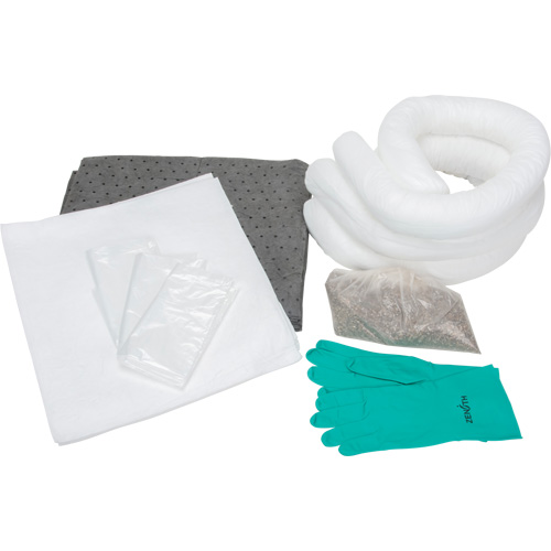 Trousse d'&eacute;quipement de lutte contre les d&eacute;versements, Huile seulement/Universel, Sac, Absorbance de 10 gal. US Nuna Depot Inc.