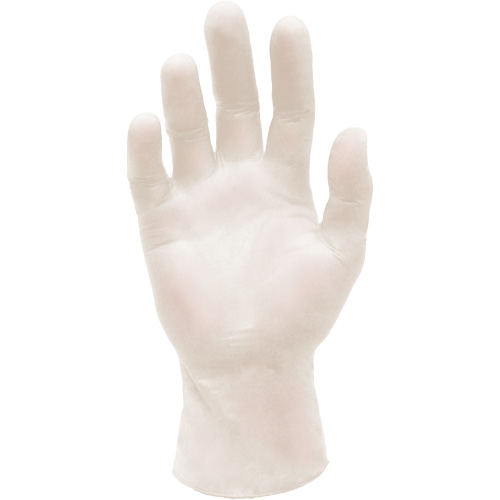 Synthetic Stretch Medical Examination Gloves, Large, Vinyl, 5-mil, Powder-Free, White, Class 2 Nuna Depot Inc.