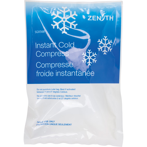 Instant Compress, Cold, Single Use, 6" x 9" Nuna Depot Inc.