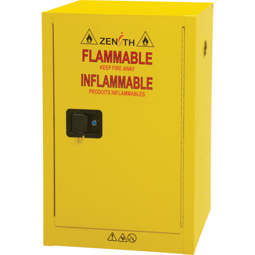 Armoire de rangement pour a&eacute;rosols inflammables, 12 gal., 1 Porte(s), 23" La x 35" h x 18" p Nuna Depot Inc.