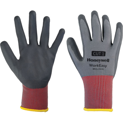 Gants de protection contre les coupures WorkEasy, Taille 6/T-petit, Calibre 13, Rev&ecirc;tement Mousse de nitrile, Enveloppe en Polyester, EN 388 niveau 1 Nuna Depot Inc.