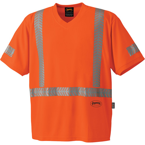 6900 T-shirt de protection contre les rayons UV CoolPass, 3T-Grand, Orange haute visibilit&eacute; Nuna Depot Inc.