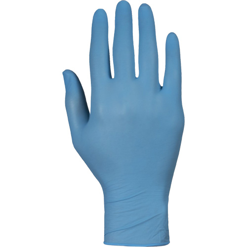 Gants jetables KeepKleen, Petit, Nitrile, 2,8 mil, Sans poudre, Bleu Nuna Depot Inc.