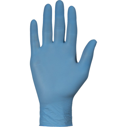 Gants jetables KeepKleen, Petit, Nitrile, 2,8 mil, Sans poudre, Bleu Nuna Depot Inc.