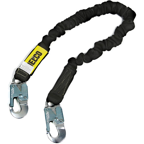 Longe r&eacute;sistant &agrave; larc &eacute;lectrique, 6', Point d'ancrage &agrave; Mousqueton verrouillable, Mousqueton verrouillable aux jambes, Nylon Nuna Depot Inc.