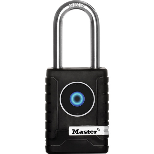 Outdoor Bluetooth&reg; Padlock, Thermoplastic, 2-7/32" Width, Battery Included Nuna Depot Inc.