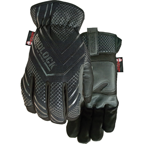 Gants r&eacute;sistant &agrave; la coupure et perforation Gridlock, Taille Moyen, Enveloppe en Acier inoxydable, ASTM ANSI niveau A9/EN 388 niveau 5/EN 388 niveau F Nuna Depot Inc.