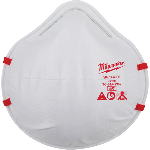 Disposable Respirator, N95, NIOSH Certified, One Size Nuna Depot Inc.