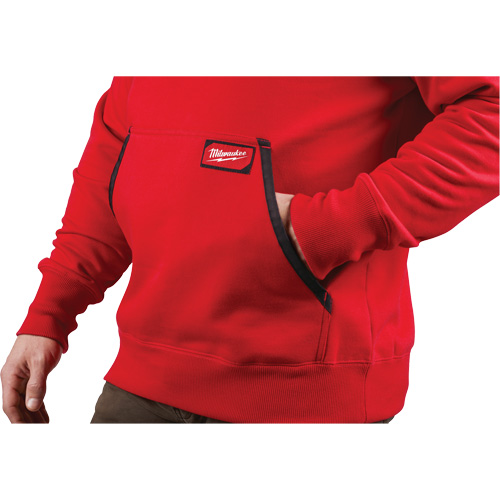 Chandail &agrave; capuchon lourd, Hommes, Petit, Rouge Nuna Depot Inc.