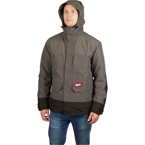 Hydrobreak Rainshell Jacket, Men's, 3X-Large, Grey Nuna Depot Inc.