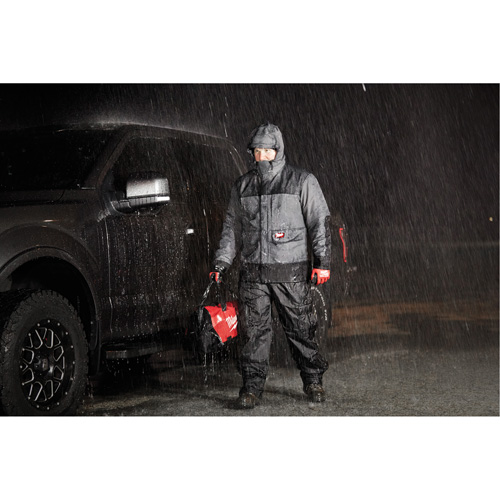Hydrobreak Rainshell Jacket, Men's, 3X-Large, Grey Nuna Depot Inc.