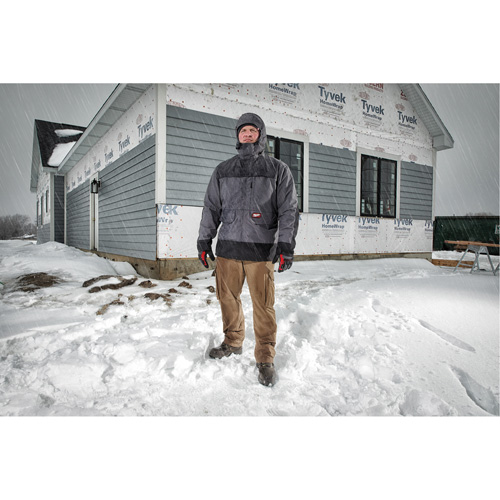 Hydrobreak Rainshell Jacket, Men's, 3X-Large, Grey Nuna Depot Inc.