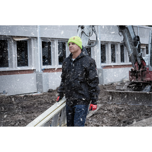 High-Visbility Cuffed Beanie, One Size, Green Nuna Depot Inc.