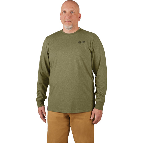 Hybrid Work Tee Shirt, Men's, Small, Green Nuna Depot Inc.
