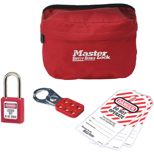 Personal Lockout Kit with Zenex Thermoplastic Padlock, 6 Components Nuna Depot Inc.