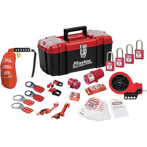 Premier Lockout Kit with Zenex Thermoplastic Locks, Electrical Kit, 21 Components Nuna Depot Inc.