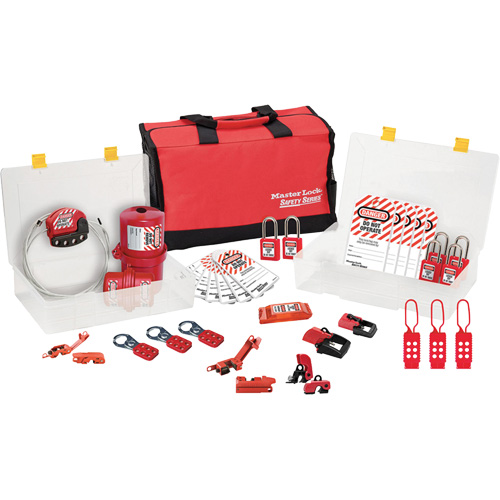 Premier Lockout Kit with Zenex Thermoplastic Locks, Electrical Kit, 27 Components Nuna Depot Inc.