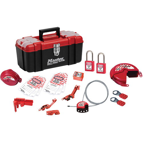 Basic Lockout Kit with Zenex Thermoplastic Locks, Electrical/Valve Kit, 19 Components Nuna Depot Inc.