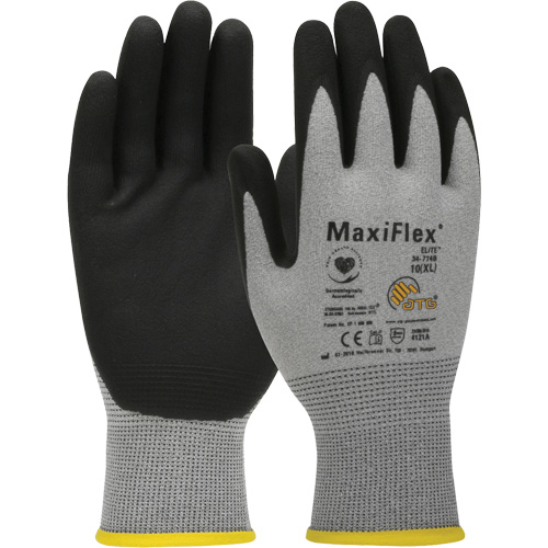 ATG MaxiFlex&reg; Elite Ultra Lightweight Touchscreen Compatible Gloves, Large, Nitrile Coating, 18 Gauge, Nylon Shell Nuna Depot Inc.