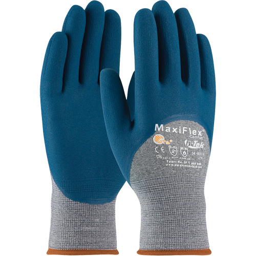 ATG MaxiFlex&reg; Comfort Seamless Knit Gloves, Large, Nitrile Coating, 15 Gauge, Nylon Shell Nuna Depot Inc.