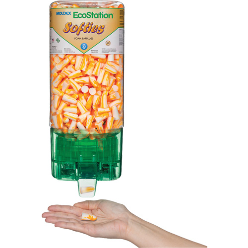 Ensemble de distributeur sans contact EcoStation de bouchons d'oreilles Softies Nuna Depot Inc.