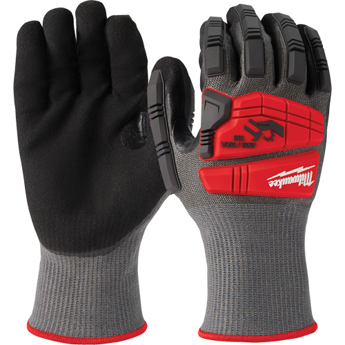 Impact & Cut-Resistant Gloves, Size X-Large, 18 Gauge, Nitrile Coated, ANSI/ISEA 105 Level 5 Nuna Depot Inc.