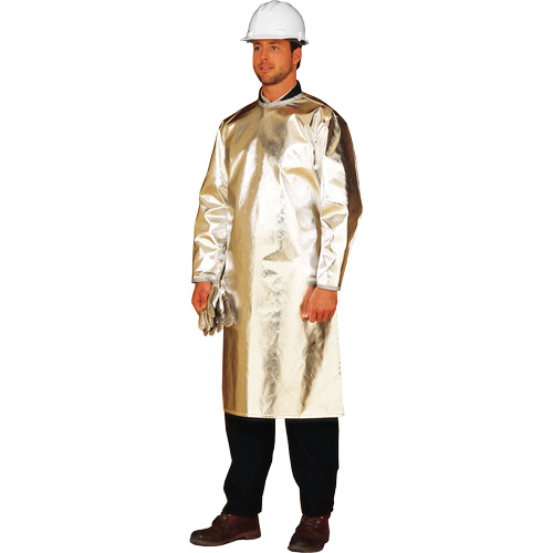 Long tablier/sarrau de protection thermique ALM 300, 48" lo, Fibre de verre aluminis&eacute;e Nuna Depot Inc.